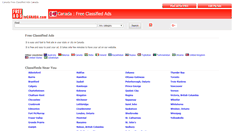 Desktop Screenshot of freeadsincanada.com